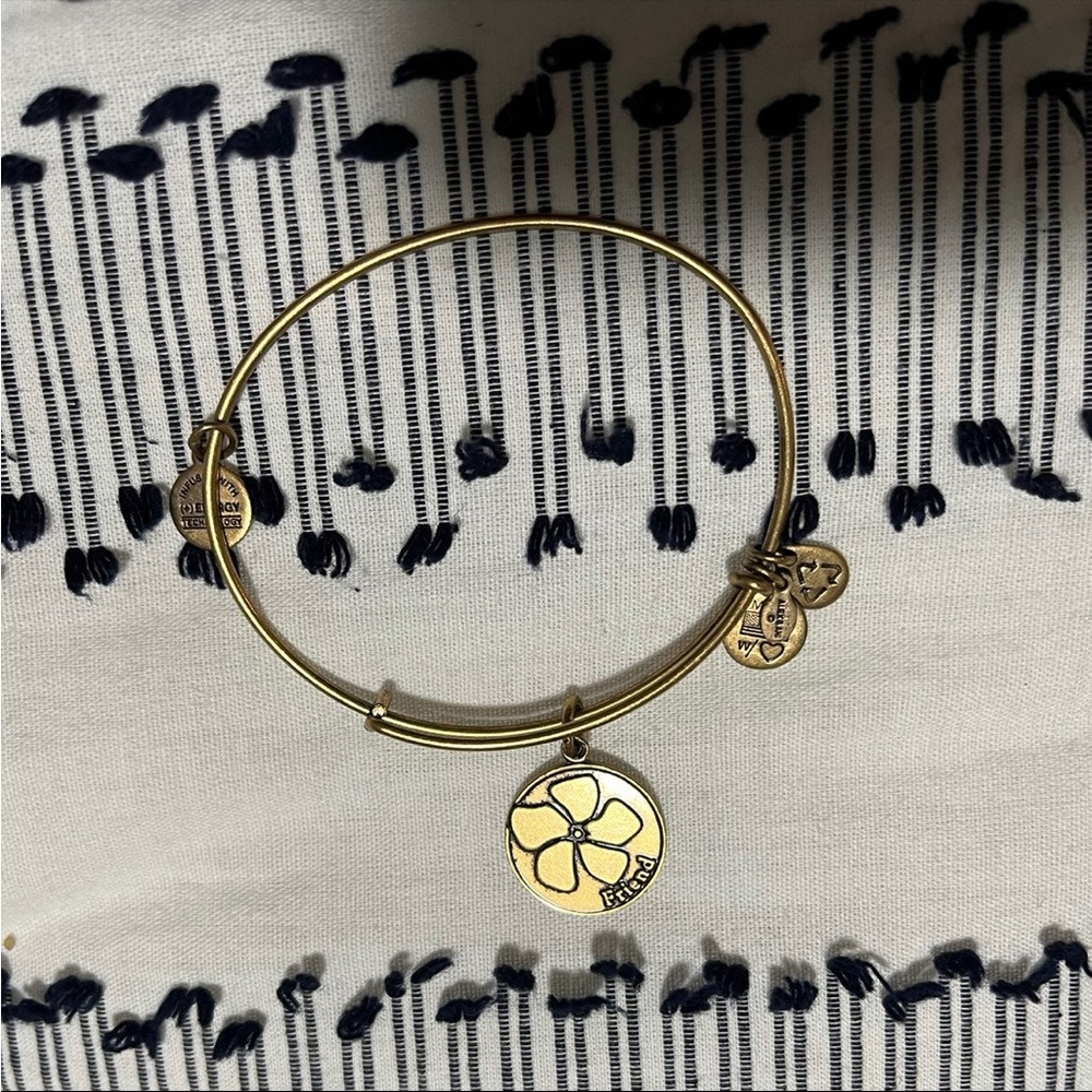 Alex & ani “friend” bracelet